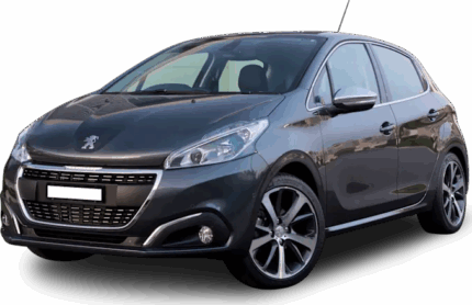 PEUGEOT 208 manual 1200cc μοντέλο 2018 ice gray χρώμα